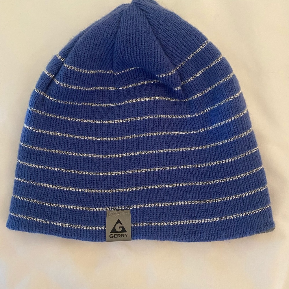 Gerry Winter Hat One Size Blue & Gray